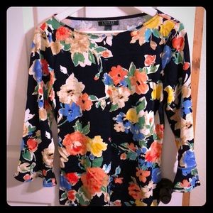Women’s floral cotton shirt