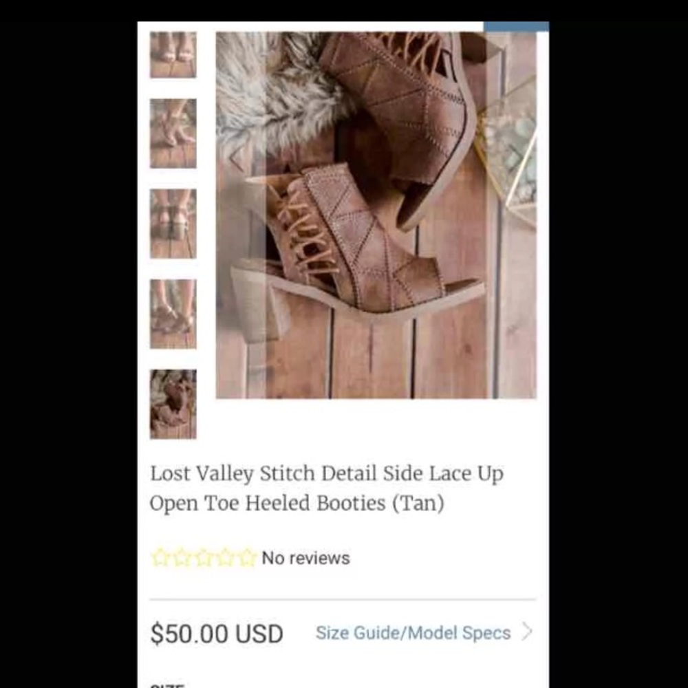 Lace up heeled booties