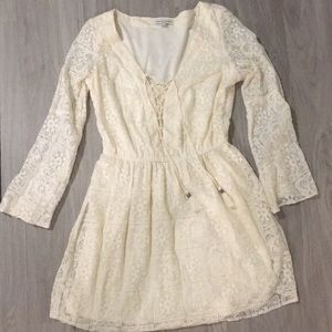 American Eagle Dress with Lace long sleeves