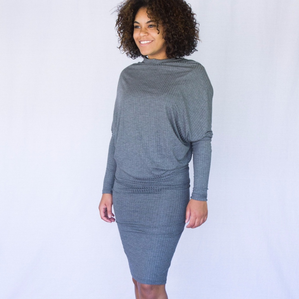 Deep V Dress
