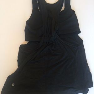 Lululemon Black Tank Built in Bra