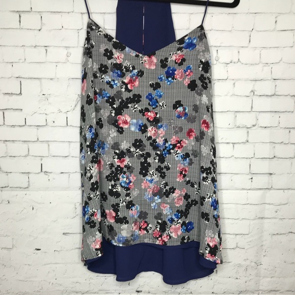 Express Reversible Thin Strap Flowy Tank Top - Picture 1 of 4