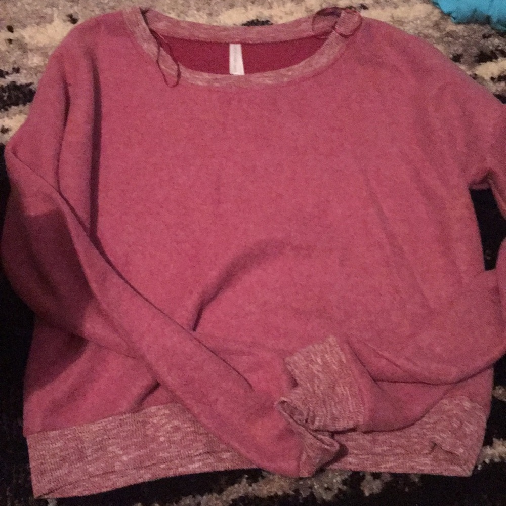 Crop sweater