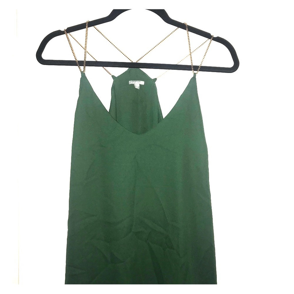 Green blouse
