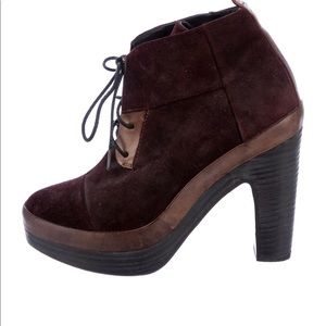 New Rag & Bone Brown Suede Ankle Boots
