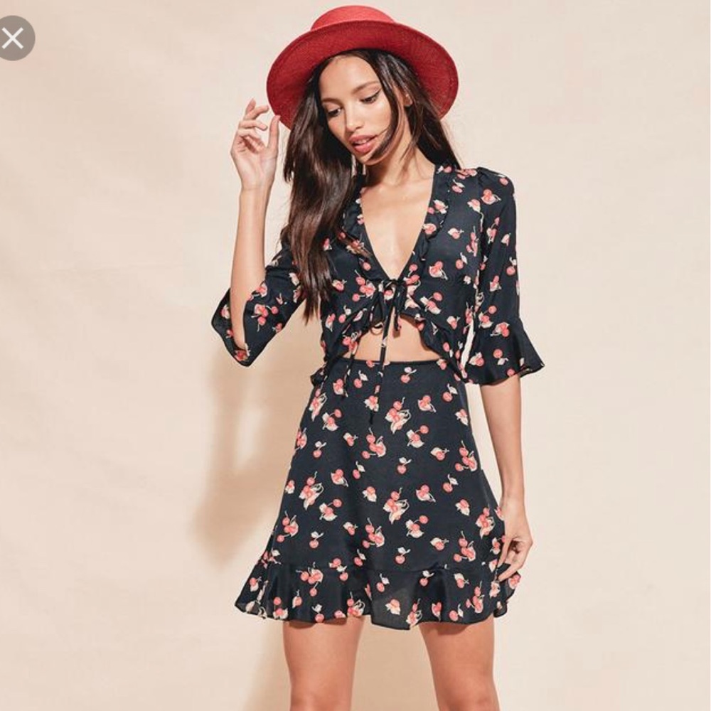 For Love and Lemons Cherry Dress