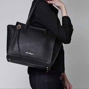 Salvatore Ferragamo Leather tote bag