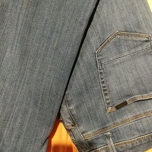 Chico's jeans girlfriend crop size 1.5