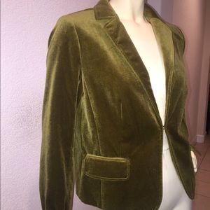 J Crew Velvet Jacket