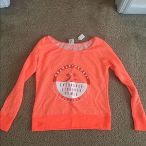 orange theory sweatshirt never been worn!
