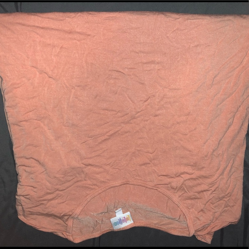 Lularoe peach colored Irma! 2x!