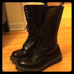 Doc Marten’s Lace Up Leather Boots