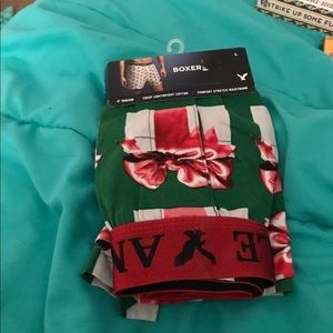 American eagle holiday boxers