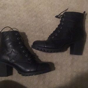 Black Heeled Boots