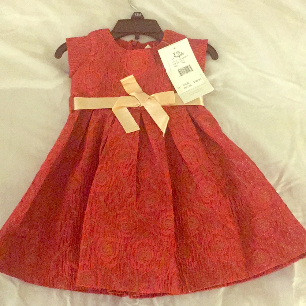 US Angels Girls Dress
