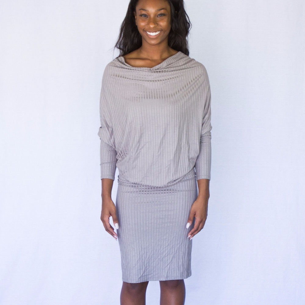 Deep V Dress