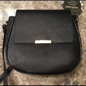 Black crossbody purse