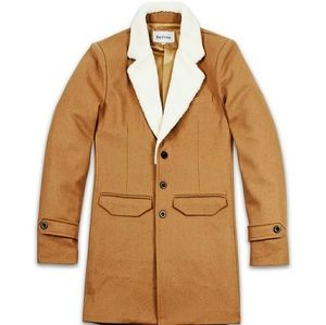 Classic Shearling Overcoat (Brand new, never worn)