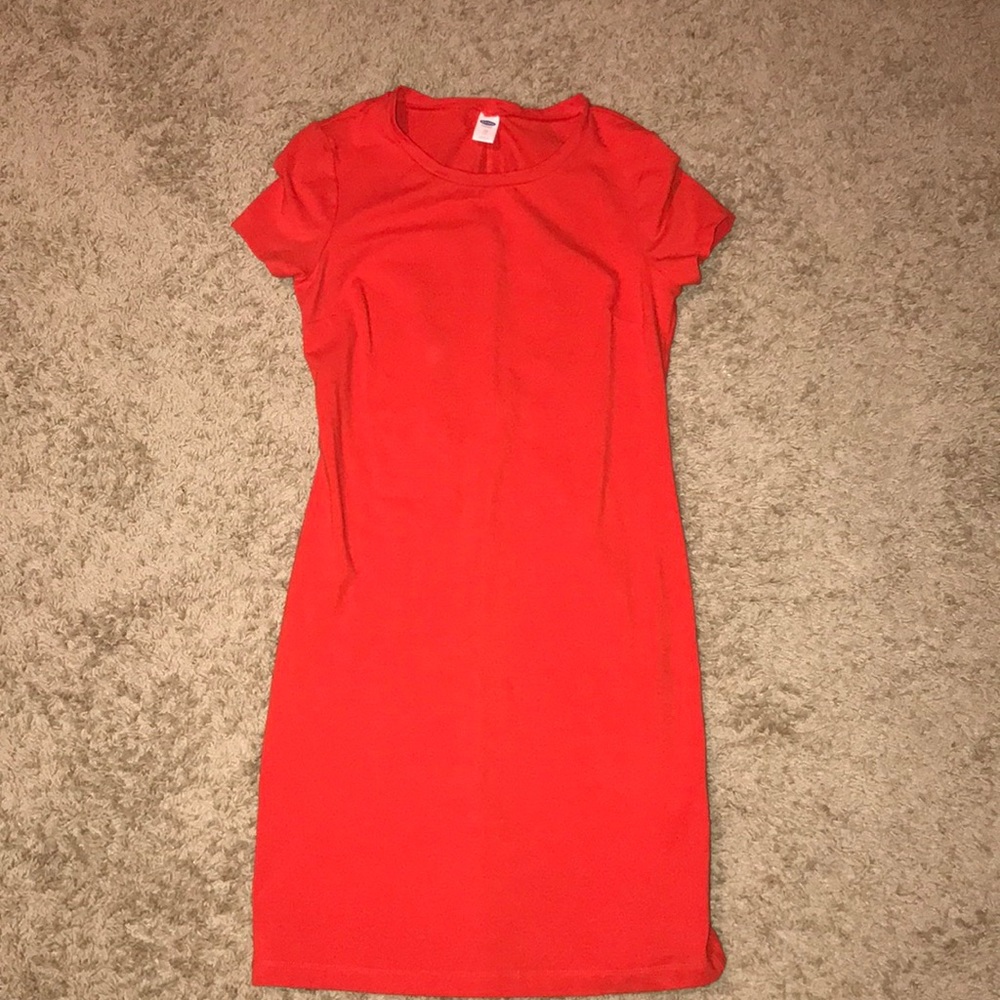 Short sleeve T-shirt dress