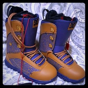 DC Snowboard Leopard Boots