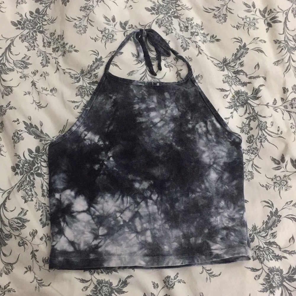 Tie dye halter top