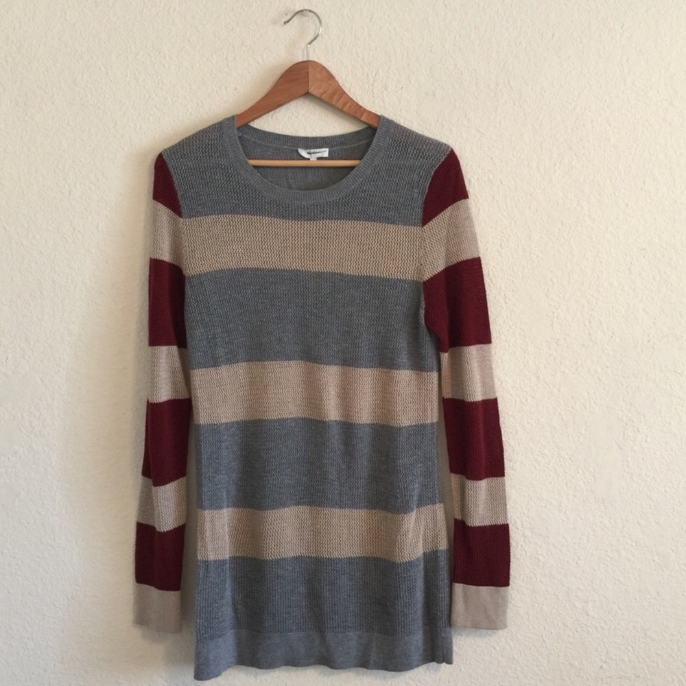 EUC Joie knit color block long sleeve