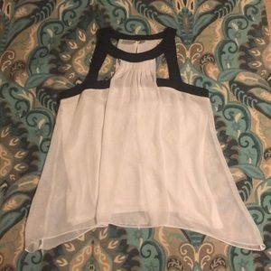White&black Bisou Bisou dress top