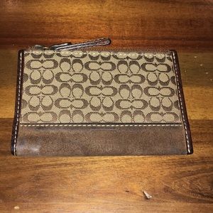 Authentic Coach coin purse