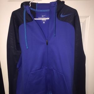Nike Therma-Fit Hoodie, Full Zip, Men's Large