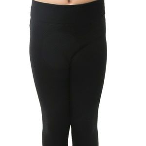 Kids Solid Textured Fleece Leggings