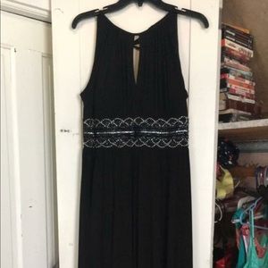 Long black formal/prom dress