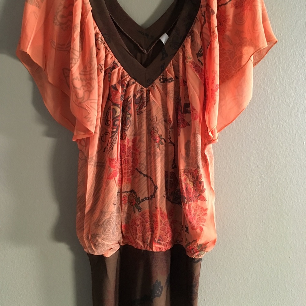 Orange dress / tunic
