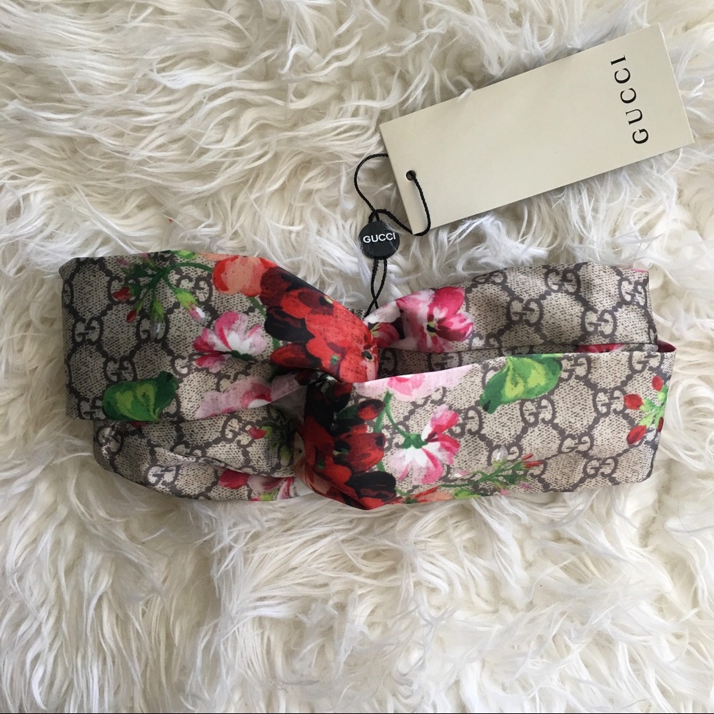 Gucci Blooms Silk Headband