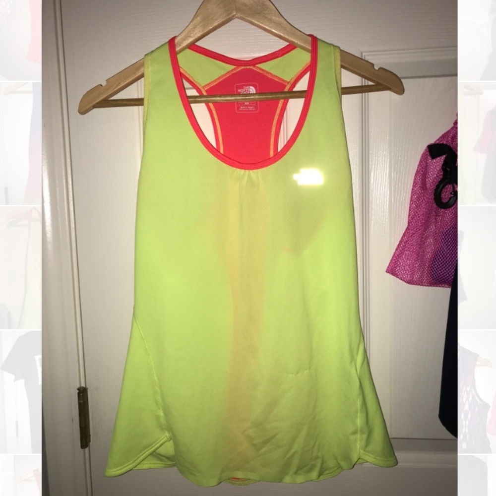 Neon workout shirt