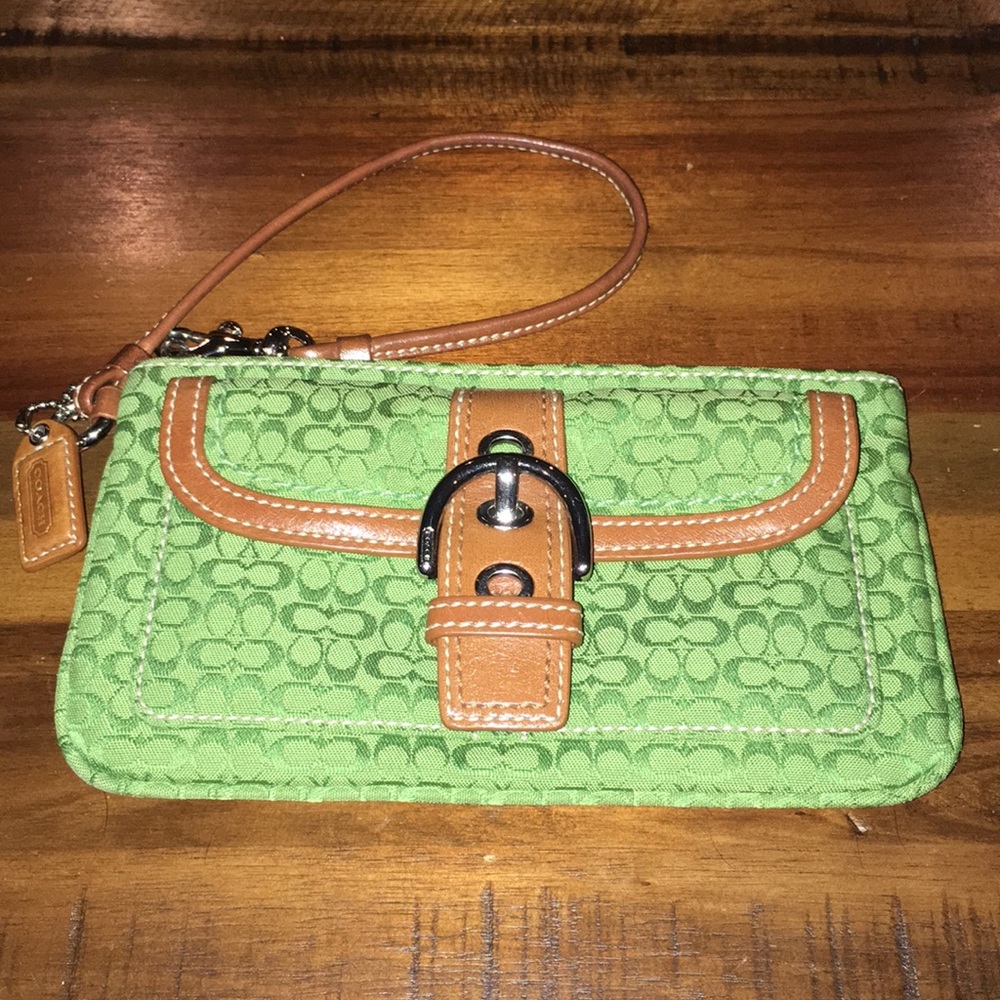 Authentic Coach wristlet