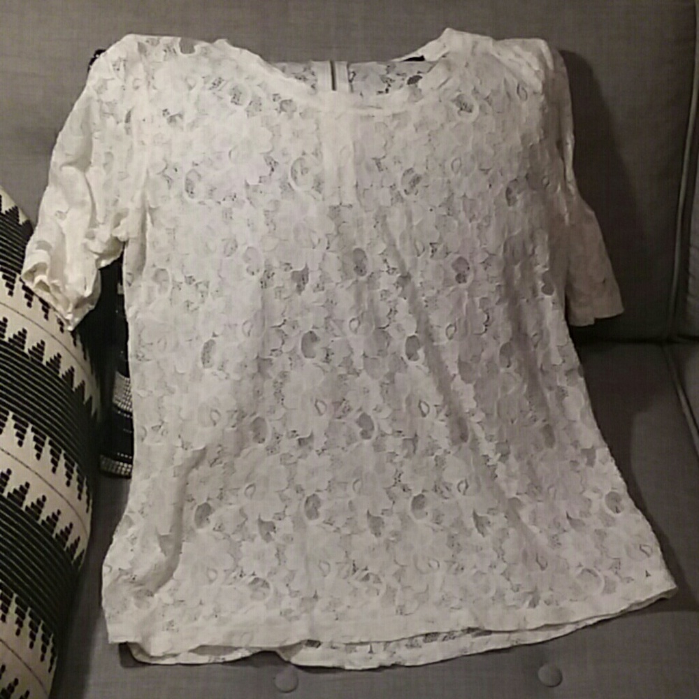 White Lace Tunic