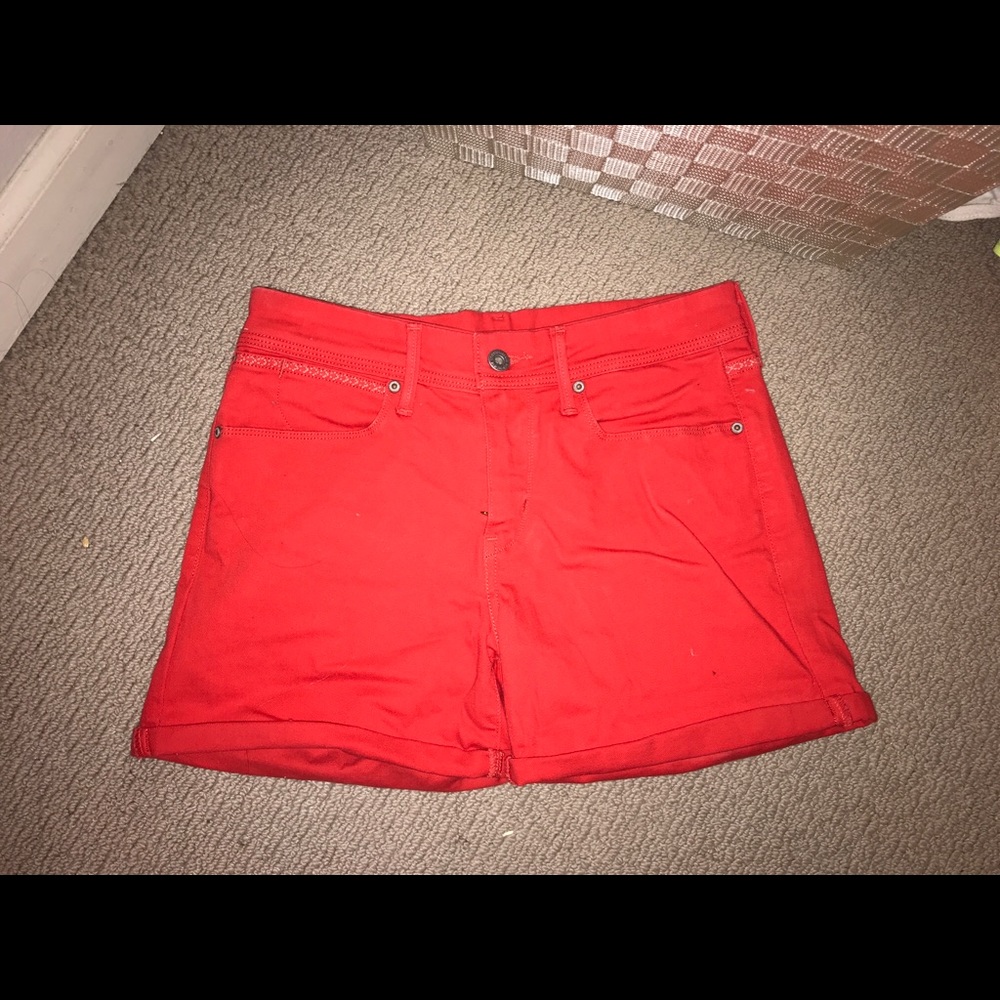 Levi’s high-waisted shorts