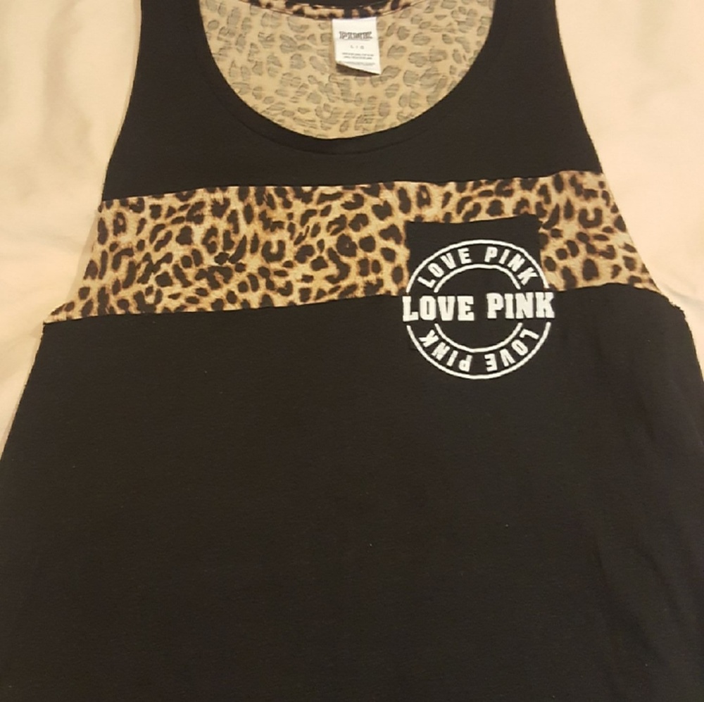 SOLD *VS PINK Cheetah Tank