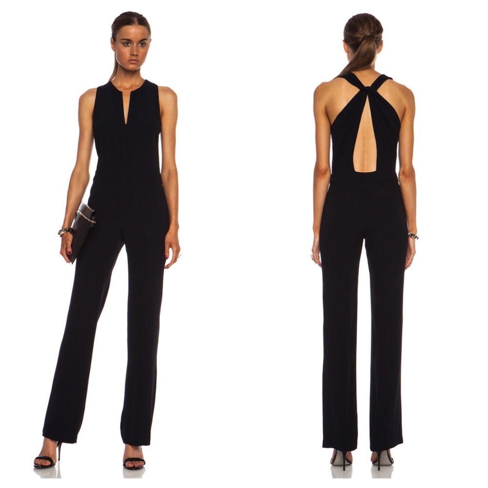 ALC Black Keyhole Back Jumpsuit