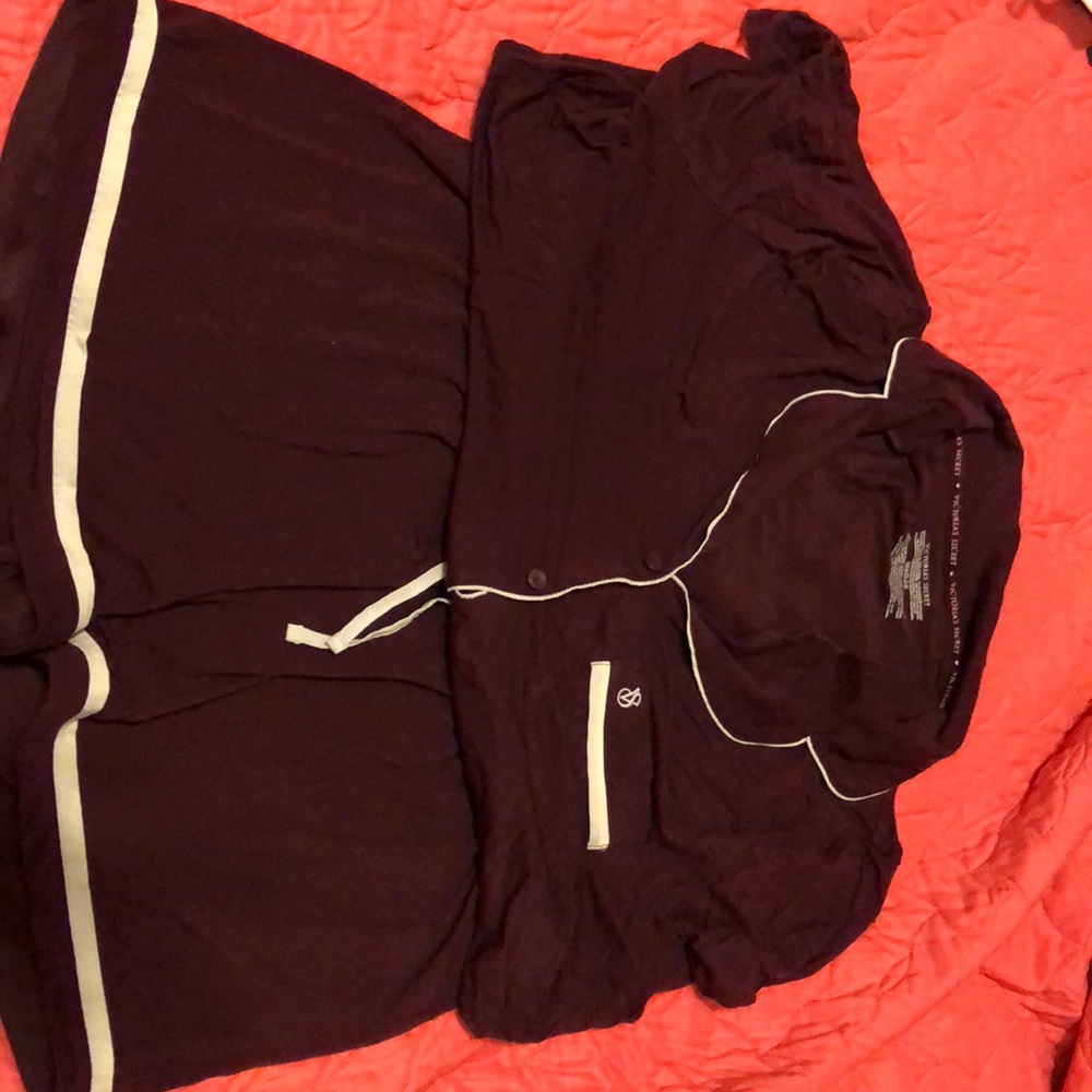 VS pj set. Button up top and matching bottom