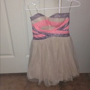 Juniors sparkly dress