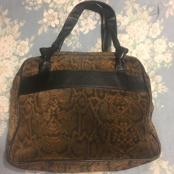 Clearance 🛍 Snake print made in Italy handbag. - Picture 1 of 7