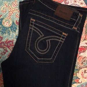 Big star dark denim jeans