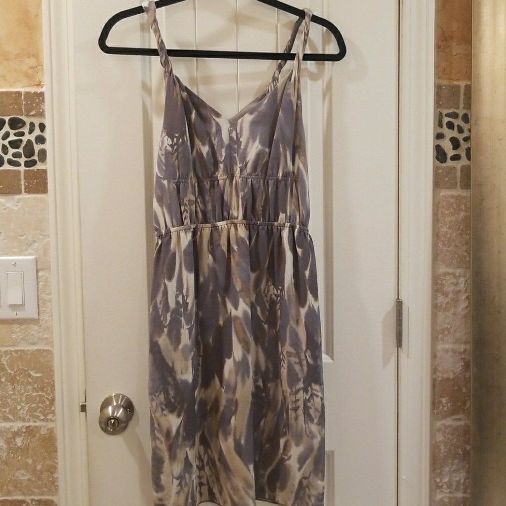 Sz 2 silk, Grecian style dress. Banana Republic.