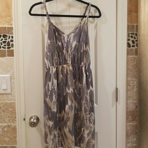Sz 2 silk, Grecian style dress. Banana Republic.
