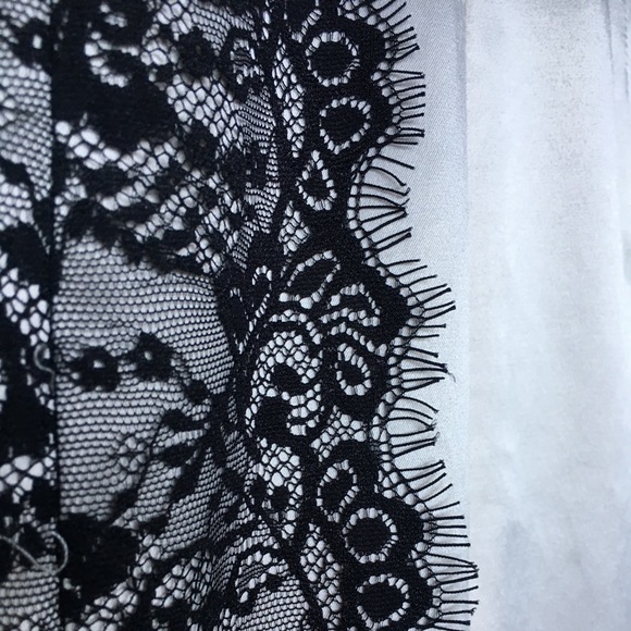 Brand new with tags guess satin with lace dress. - Picture 5 of 8