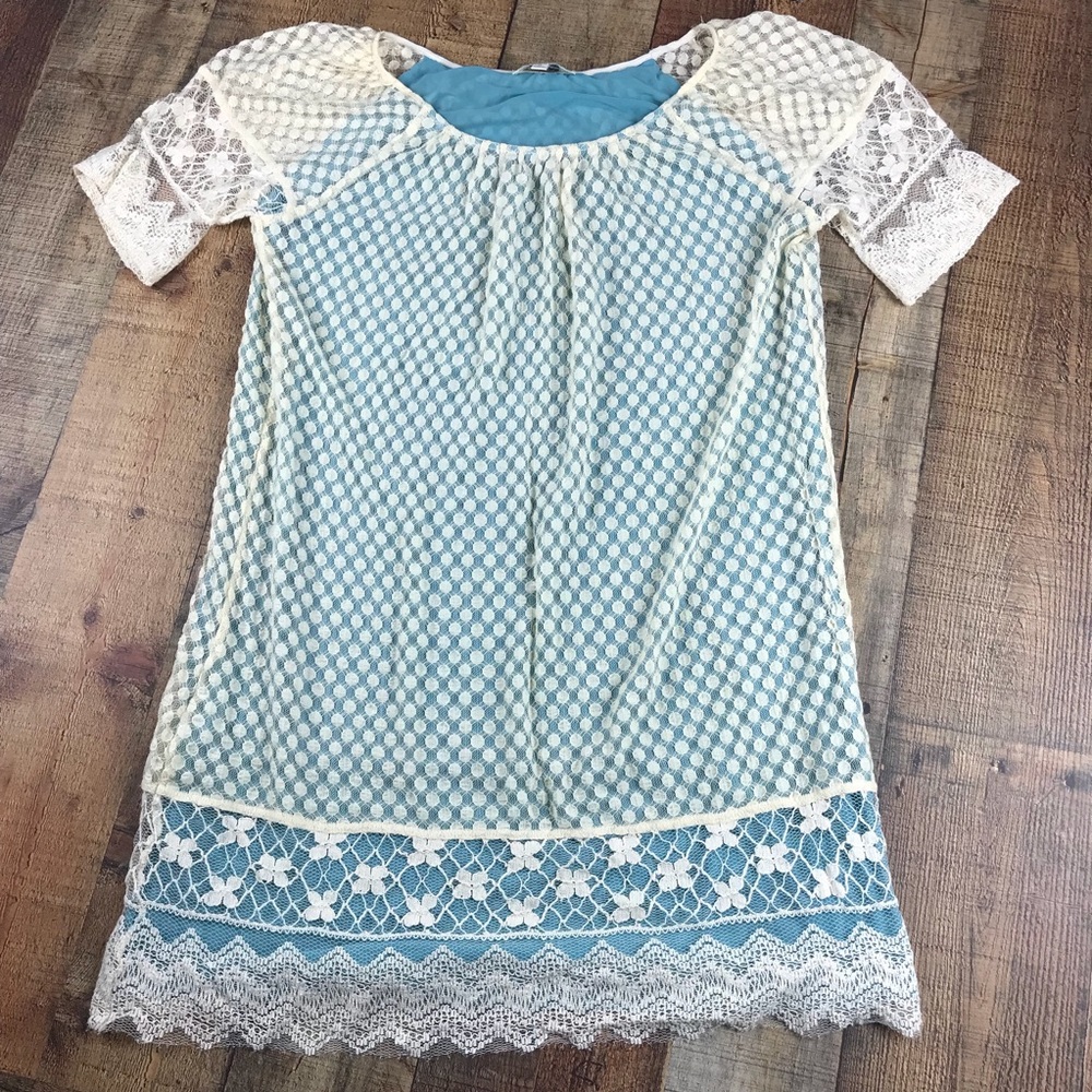 Anthropology Lace Dress