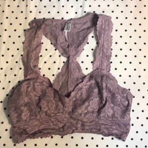 free people racer back bralette!