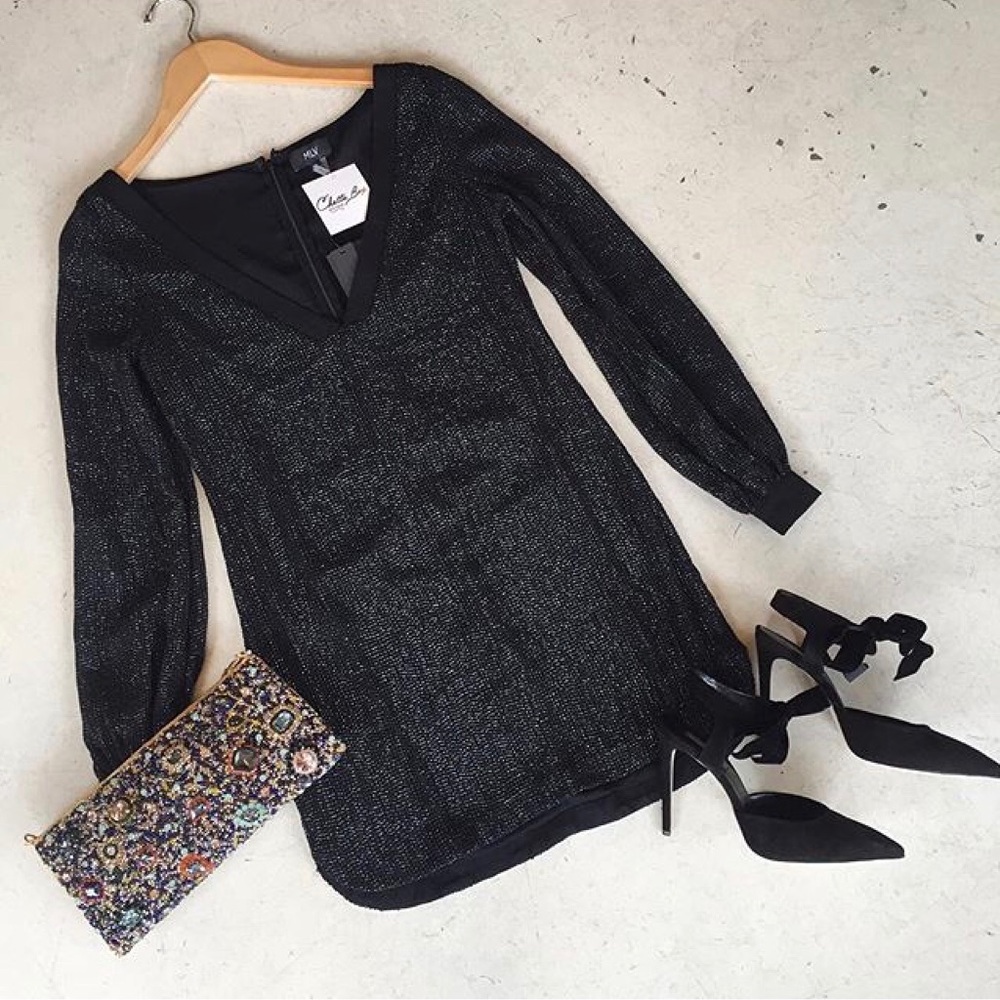 MLV Sequin Long sleeve Dress