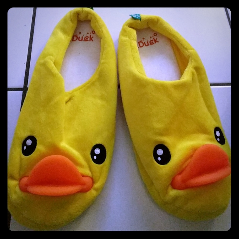 Duckie house slippers